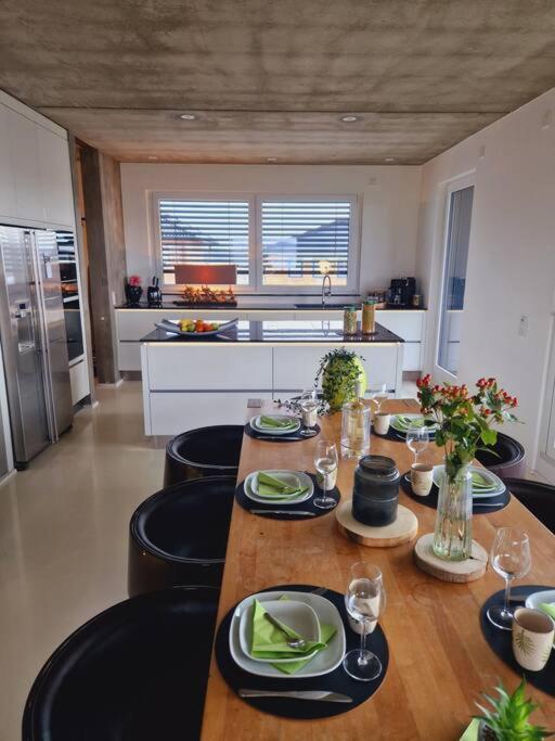 Exklusives Design-Penthouse Mc1 Apartment Seligenstadt Luaran gambar