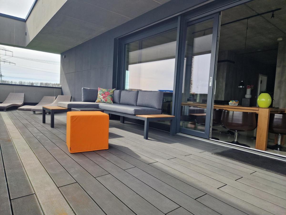 Exklusives Design-Penthouse Mc1 Apartment Seligenstadt Luaran gambar